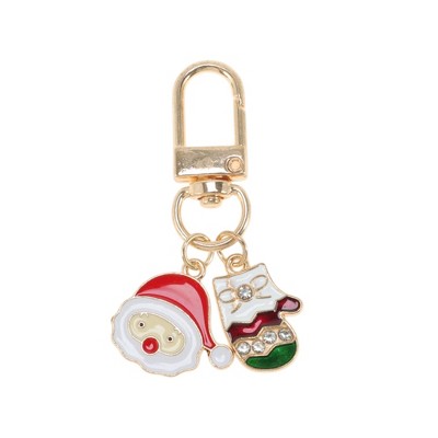 Unique Bargains Christmas Keychain Ornament Lobster Clasp Keychain Zinc Alloy