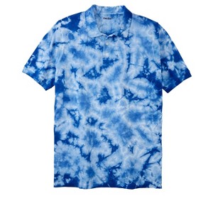 KingSize Longer-Length Shrink-Less Piqué Polo Shirt - 1 of 4