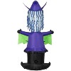 Gemmy Halloween Inflatable Shock with Banner, 5 ft Tall, Multi - 3 of 4