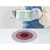 REGALWOVEN Rattan Indoor Outdoor Wipe Clean Kitchen Table Placemats 14 x 14 Inch 6 Pcs - 4 of 4