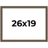 PosterPalooza | Sculpted Silver Picture Frame - UV Acrylic, Backing Board, Hanging Hardware Included - 2 of 4