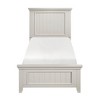 Twin Size Platform Bed with Headboard and Footboard for Bedroom - 2 of 4