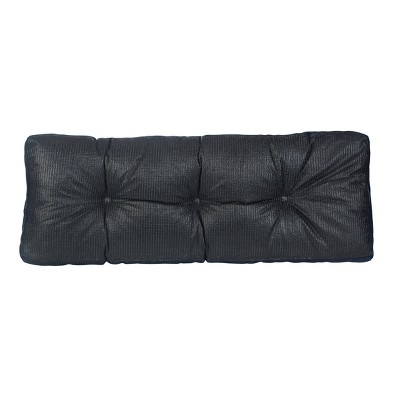 Omega Indigo Universal 36" Tufted Bench Cushion with Non-Slip Bottom