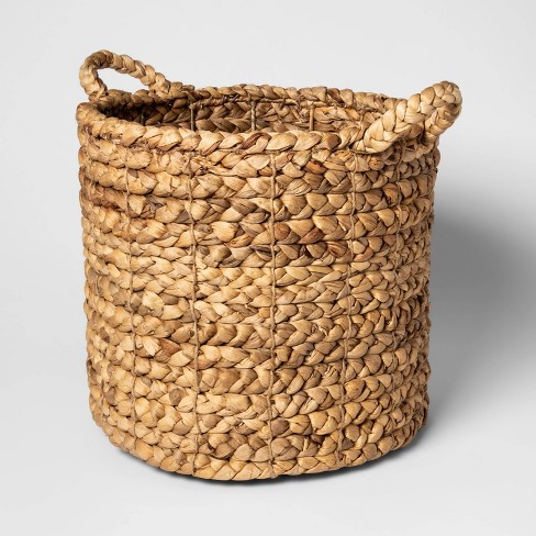 Straw Baskets With Handles Modern Home Storage Baskets Entry Way