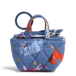 Vera Bradley Women's Outlet Cotton Essential Tote Bag Charm - 1 of 2