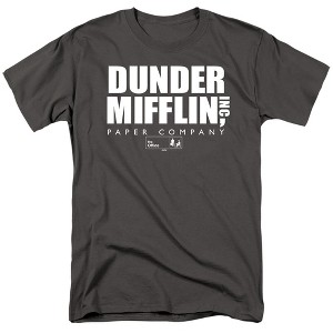 Men's The Office Dunder Mifflin Logo T-Shirt - 1 of 4