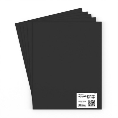 23505: Black Poster Boards 22x28 (50 Packs)