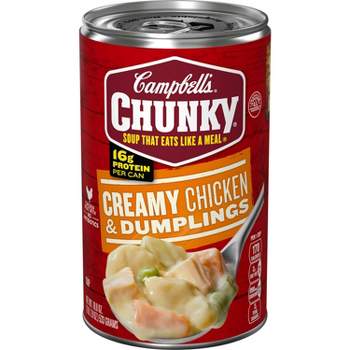 Campbell's Chunky Creamy Chicken & Dumplings Soup - 18.8oz