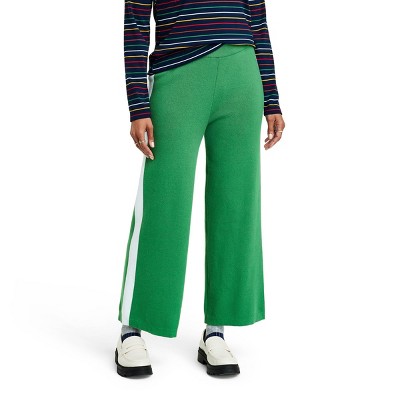 women's pants with stripe on side