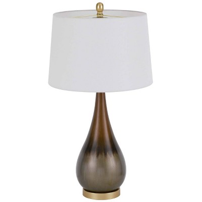 30" Metal Contemporary Table Lamp Taupe - Cal Lighting