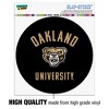 Oakland Golden Grizzlies Automotive Car Window Locker Circle Bumper Sticker - 3 of 4