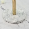 SharpChef Countertop Marble Paper Towel Holder,  Stainless Steel Finish, Rust Proof, Fits Most Size Paper Roll - 3 of 4
