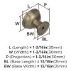 Amerock Westerly Cabinet Knob - Round - 4 of 4