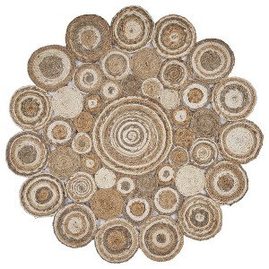 LR Home Boutique Jute Jute Area Rug Indoor : Target
