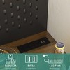 Okak 74" Freestanding Buffet Cabinet with Storage, Sideboard Cabinet Modern Pantry Cabinet with Microwave Stand & Charging Station - 3 of 4