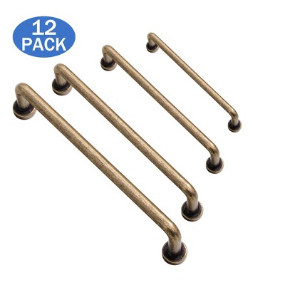 5in,128mm Center to Center Brass Cabinet Handles,12Pack