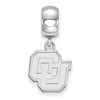 Black Bow Jewelry Sterling Silver Colorado Buffalos NCAA Bead Charm - 2 of 4