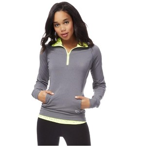 Aeropostale Womens Quarter Zip Pullover Pajama Sleep T-shirt - 1 of 1