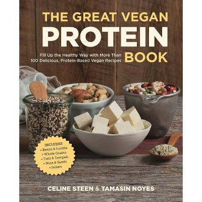 The Great Vegan Protein Book - (Great Vegan Book) by  Celine Steen & Tamasin Noyes (Paperback)