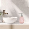 Unique Bargains Durable Argyle Soap Dispenser 11.84oz 1 Pc - 2 of 4