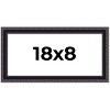 PosterPalooza | Panoramic Antique Red Picture Frame - UV Acrylic, Foam Board Backing, Hanging Hardware - 2 of 4