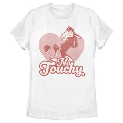 Women's The Emperor's New Groove Valentine Kuzco No Touchy T-Shirt
