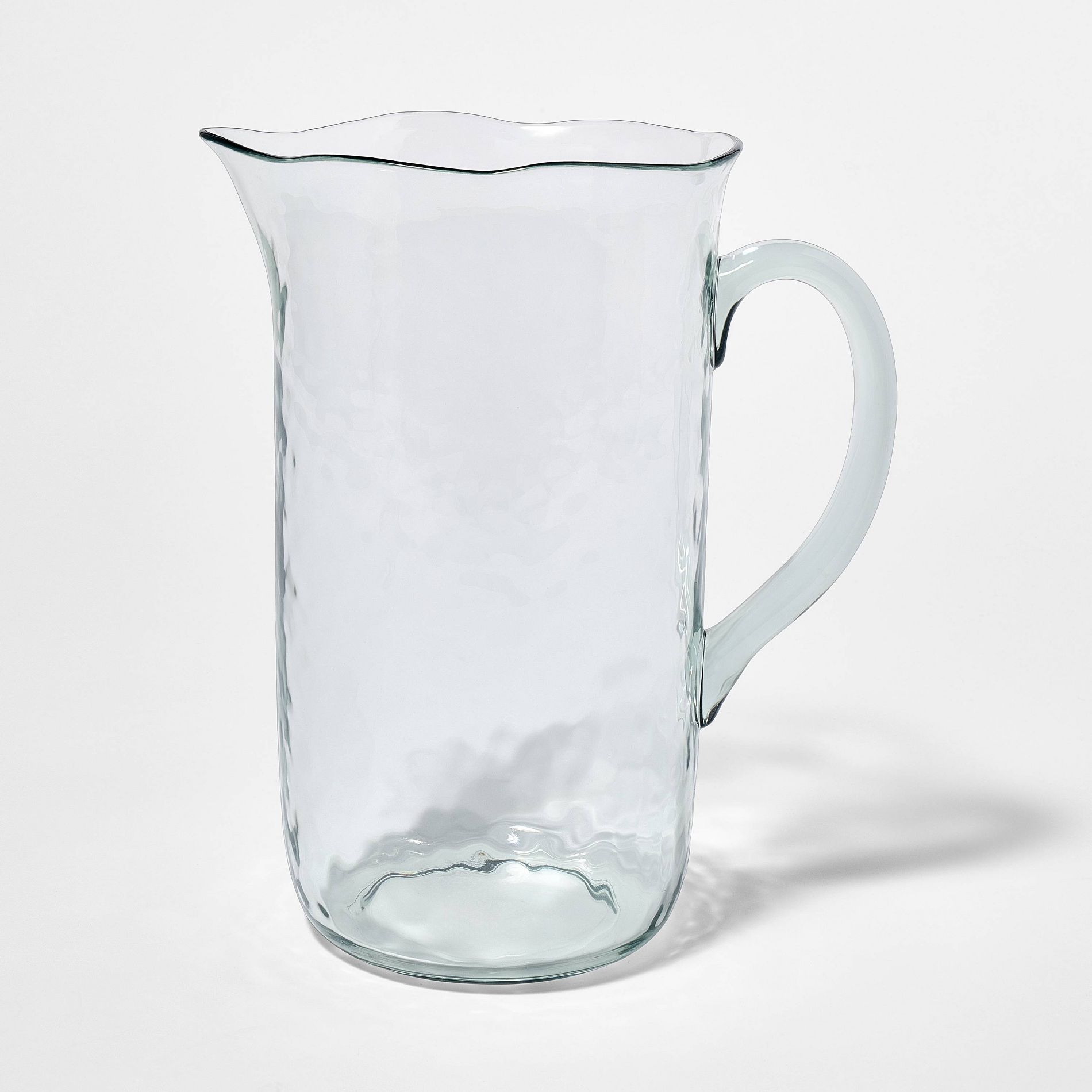 2qt Acrylic Ruffled Beverage Pitcher Clear - Threshold™ designed with Studio McGee