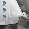 Washed Duvet Cover & Sham Set - Extra Soft, Easy Care by Bare Home, Comforter Not Included - 2 of 4