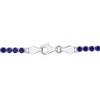 EVERLY JEWELRY | Sterling Silver 6 1/8 CT TGW Created Blue Sapphire Bracelet With Chain, 7.25-inch - 4 of 4