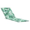 vidaXL Deck Chair Cushion Leaf Pattern Oxford Fabric - 2 of 4