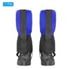 Unique Bargains Waterproof 600D Oxford Rain Snow Boot Shoe Gaiters 1 Pair - 3 of 4