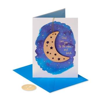 Card Birthday Father Crescent Moon - PAPYRUS