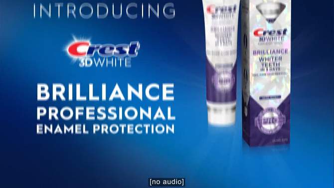 Crest 3D White Professional Enamel Protection Toothpaste - 3.9oz, 2 of 10, play video
