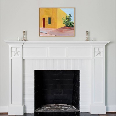 Tuscan Valley II Yellow and Green Canvas Wall Art