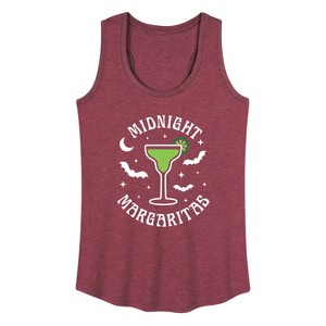 Women's - Instant Message - Midnight Margaritas Graphic Racerback Tank - 1 of 4