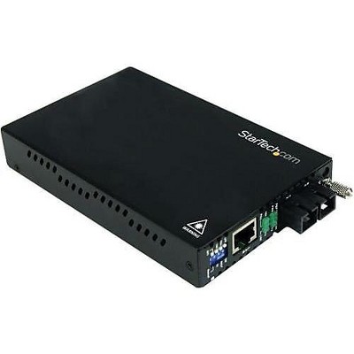 StarTech ET90110ST2 Multi Mode Media Fiber Converter-ETCHS2U Rackmount Chassis