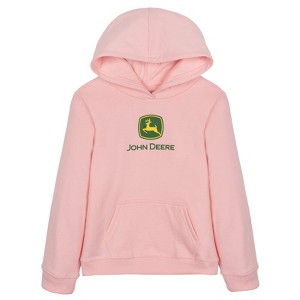 John Deere Logo Fleece Pullover Hoodie Toddler - 1 of 4