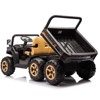 24V Ride on Toys for Big Kids, 4WD Electric UTV 2 Seater Ride on Cars with Remote Control, Ride on Truck w/ 6-Wheeler Suspension - 4 of 4