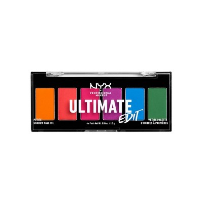 NYX Professional Makeup Ultimate Edit Mini Eyeshadow Palette - 0.04oz