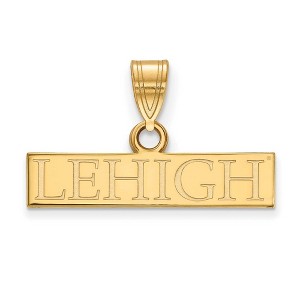 Black Bow Jewelry 10k Yellow Gold Lehigh Mountain Hawks NCAA Small Pendant - 1 of 3