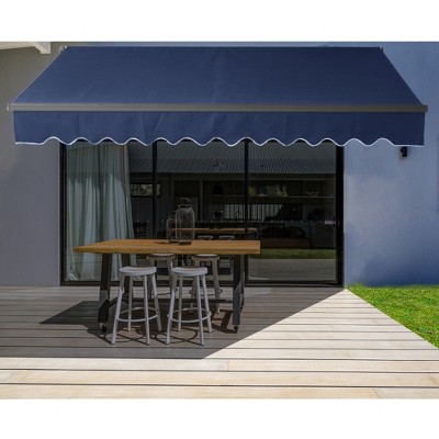 Black 13 x 10 Feet ALEKO FAB13X10BK81 Retractable Awning Fabric Replacement 3.9 x 3 Meters Black 13 x 10 Feet ALEKO FAB13X10BK81 Retractable Awning Fabric Replacement 3.9 x 3 Meters