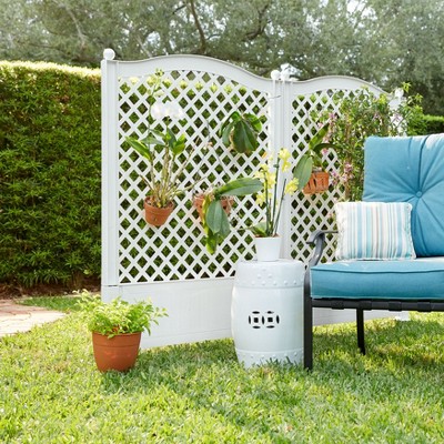 BrylaneHome Trellis Outdoor Backyard Garden Collection
