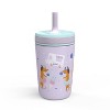 12oz Vacuum Kelso Portable Tumbler 'Ice Cream Dog' - Zak Designs: Stainless Steel Kids Straw Cup, Dishwasher-Safe - 3 of 4