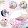 PiccoCasa Cotton Terry Small Kitchen Dish Cloth Cleaning Dish Rags 6 Pcs - 4 of 4