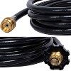 GRILLBLAZER 8 Foot Propane Hose and Adapter for 20lb Propane Tank for Blowtorches - 2 of 4