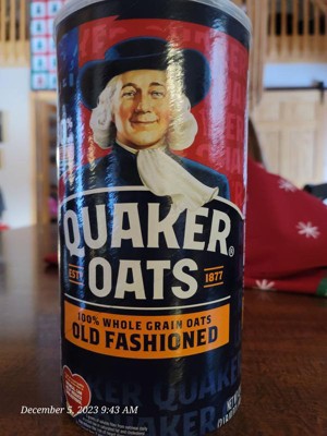 Quaker Oats Oats, 100% Whole Grain, Old Fashioned « Discount Drug Mart
