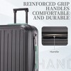 Dexmalle 3 pcs/set Carry on Suitcase with Cup Holder & USB Port - 4 of 4
