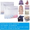 4 Pack Heavy Duty Mesh Laundry Bags, 24"×24" Supper Zipper for Travel, Lingerie & Sweaters - 3 of 4
