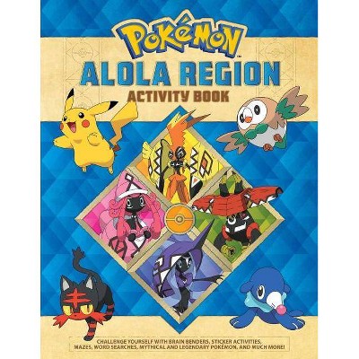 Pokémon Alola Region Activity Book - by  Lawrence Neves (Paperback)