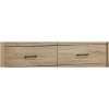 ORRD 57" Light Oak 6-Drawer Dresser with Black Handles, Modern Bedroom Storage Cabinet with Anti-Tip Strap - 2 of 4